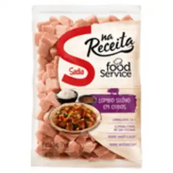 Sam's Club Lombo suíno em cubos congelado sem osso sadia na receita food service 2kg oferta