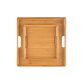 Sam's Club Bandeja de bambu member's mark 2 unidades oferta