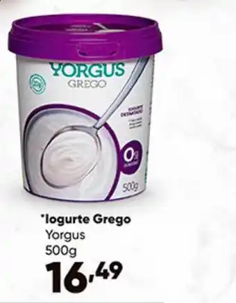 Zaffari Iogurte Grego Yorgus 500g oferta