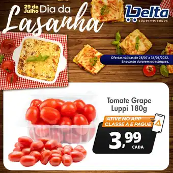 Delta Supermercados Tomate Grape Luppi 180g oferta