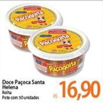 Atacadão Doce Pacoca Santa Helena oferta