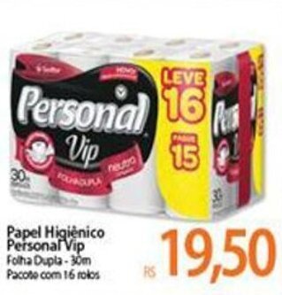 Atacadão Papel Higiénico Personal Vip 30m oferta