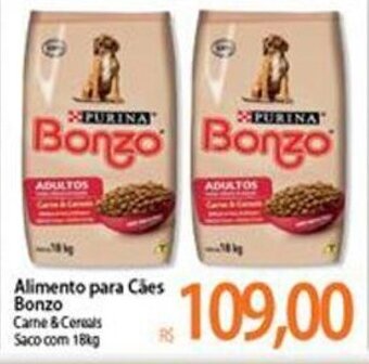 Atacadão Alimento para Caes Bonzo 18kg oferta