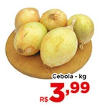 Shibata Supermercados Cebola 1kg oferta