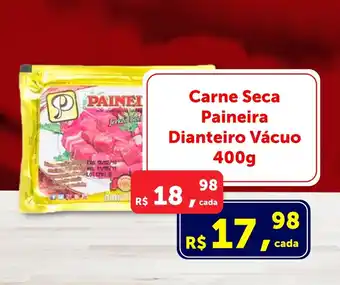 Rossi Supermercado Carne Seca Paineira Dianteiro vacuo 400g oferta