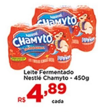 Shibata Supermercados Leite Fermentado Nestle Chamyto 450g oferta