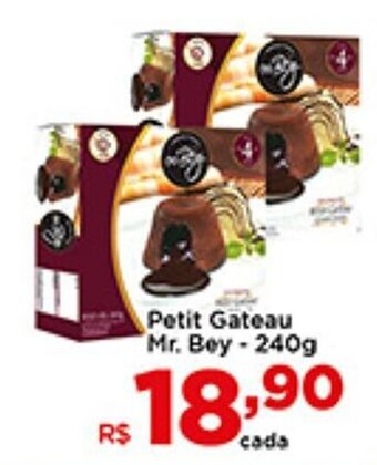 Shibata Supermercados Petit Gateau Mr.Bey 240g oferta