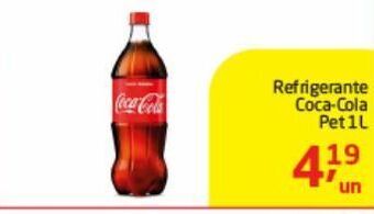 Tenda Atacado Refrigerante coca cola pet 1l oferta