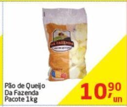 Tenda Atacado Pão de queijo da fazenda pacote 1kg oferta