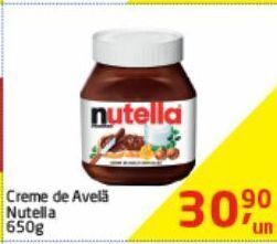 Tenda Atacado Creme de avelã nutella 650g oferta