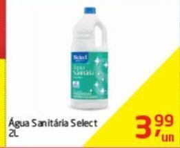 Tenda Atacado Água sanitária select 2l oferta