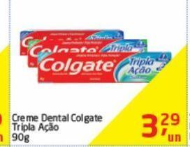Tenda Atacado Creme dental colgate tripla acâo 90g oferta