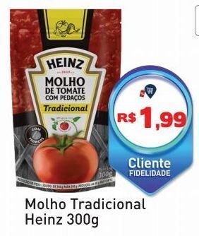 Tonin Superatacado Molho tradicional heinz 300g oferta