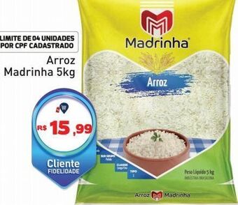 Tonin Superatacado Arroz madrinha 5kg oferta