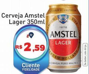Tonin Superatacado Cerveja amstel lager 350ml oferta