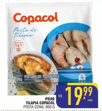 Mercantil Rodrigues Peixe tilápia copacol 800g oferta