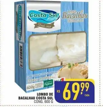 Mercantil Rodrigues Lombo de bacalhau costa sul 600g oferta
