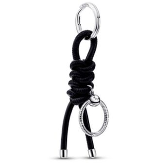 Chaveiro tecido porta charms pandora