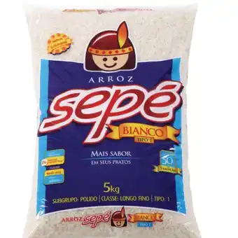 Super Lagoa Arroz branco sepe 1kg oferta