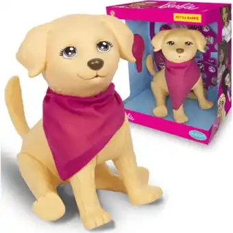 Pet da barbie cachorro taffy com kit veterinario pupee 1250