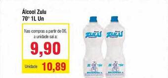 Spani Atacadista Álcool zulu 70° oferta