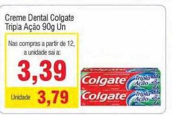 Spani Atacadista Creme dental colgate tripla ação oferta
