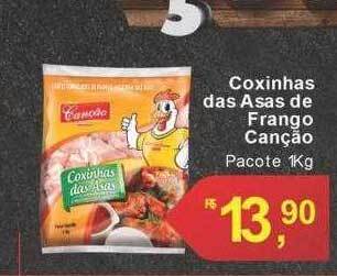 Supermercado Lavapés Coxinhas das asas de frango canção oferta