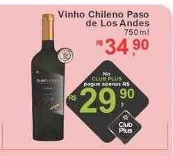 Supermercado Lavapés Vinho chileno paso de los andes oferta
