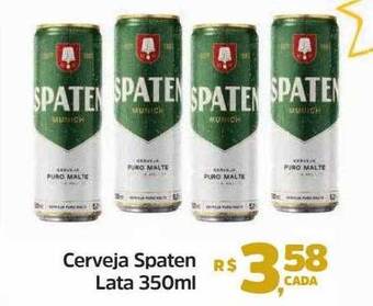 Abevê Supermercados Cerveja spaten oferta