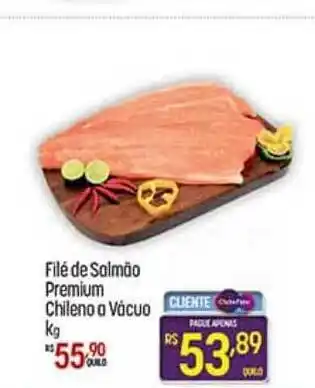Muffato Filé De Salmão Premium Chileno 1kg oferta