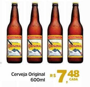 Abevê Supermercados Cerveja original oferta