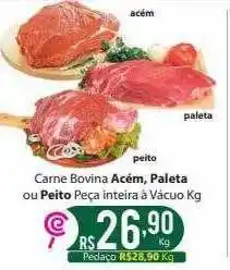 Comercial Esperança Carne bovina acém paleta ou peito oferta