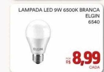Conibase Lampada led 9w 6500k branca elgin oferta