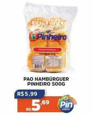 Pinheiro Supermercado Pao hamburguer pinheiro oferta