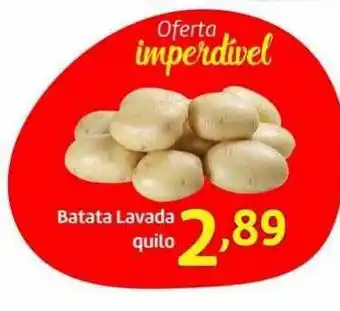 Belem Supermercados Batata lavada oferta