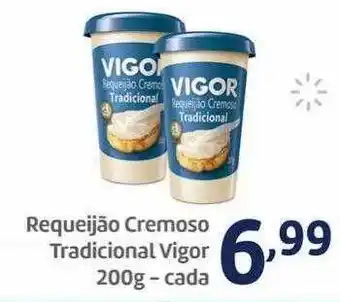 Requeijão cremoso tradicional vigor