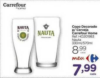 Carrefour Market Copo decorado p cerveja carrefour home oferta