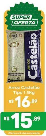 Coocerqui Arroz castelão tipo 1 oferta