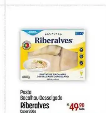 Muffato Posta Bacalhau Dessalgado Riberalves 800g oferta