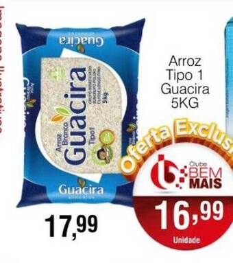 Supermercado Bem Barato Arroz tipo 1 guacira oferta