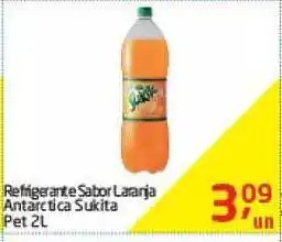 Tenda Atacado Refrigerante Sabor Laranja Antarctica Sukita 2L oferta