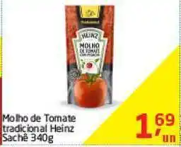 Tenda Atacado Molho De Tomate Tradicional Heinz 40g oferta