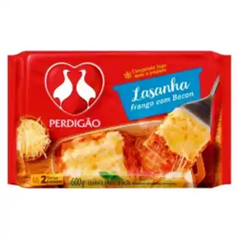 Rede Compras Lasanha perdigão frango com bacon 600g oferta