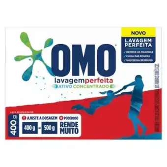 Atacadão Lava-roupas em pó lavagem perfeita caixa 400g - omo oferta