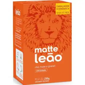 Atacadão Chá natural caixa 250g - leão/matte oferta