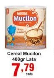 Cereal Mucilon 400g Lata