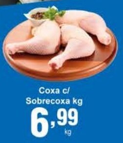 Rossi Supermercado Coxa c/ Sobrecoxa 1kg oferta