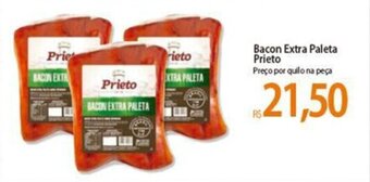 Atacadão Bacon Extra Paleta Prieto oferta