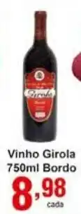 Rossi Supermercado Vinho Girola 750ml Bordo oferta