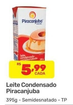 Supermercados Condor Leite Condensado Piracanjuba 395g oferta